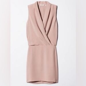 Aritzia Babaton Phoenix Dress Quarry SZ S